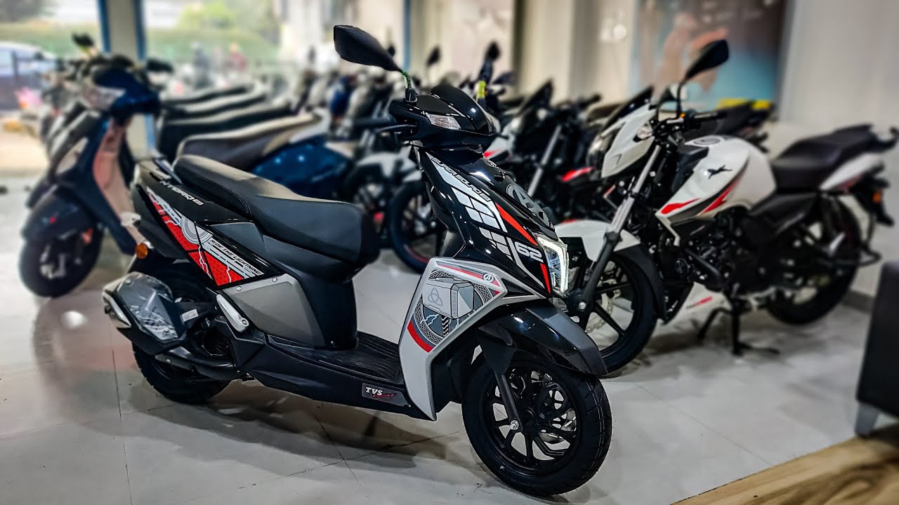 42 kmpl माइलेज देने वाली TVS Ntorq 125 नए रंगों के साथ हुई पेश, शुरुआती कीमत ₹ 86,871 रुपये 42 kmpl माइलेज देने वाली TVS Ntorq 125 नए रंगों के साथ हुई पेश, शुरुआती कीमत ₹ 86,871 रुपये